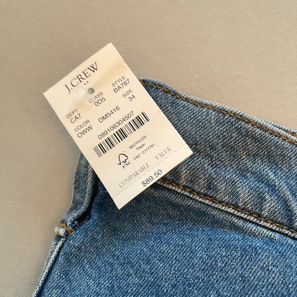 J. Crew 9” High Rise Skinny All Day Stretch Jeans - Picture 3 of 6